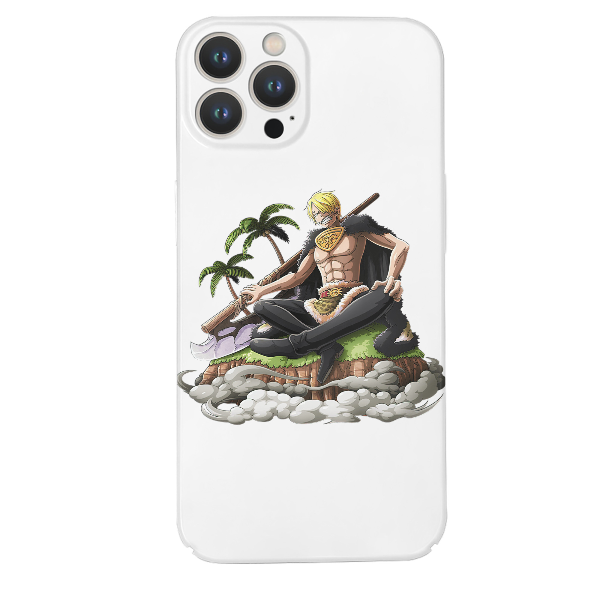 （画像用） ワンピース サンジ ONE PIECE Sanji 【iPhone 14シリーズ対応】ハードケース